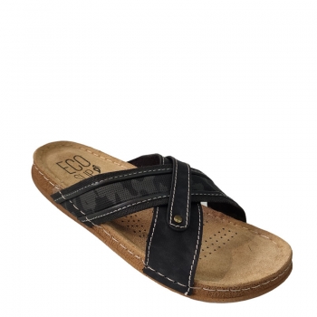 ΑΝΔΡΙΚΕΣ ΑΝΑΤΟΜΙΚΕΣ ΠΑΝΤΟΦΛΕΣ ECOSLIP ΜΑΥΡΟ